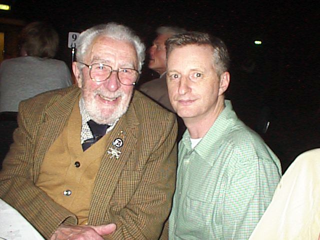 Bob Copper with Billy Bragg